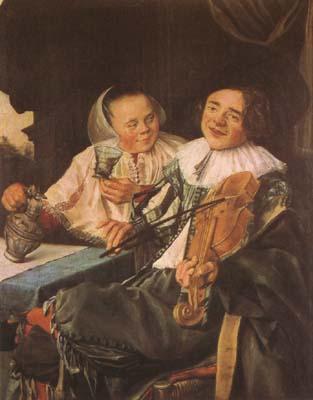 LEYSTER, Judith Carousing Couple (mk08) Germany oil painting art